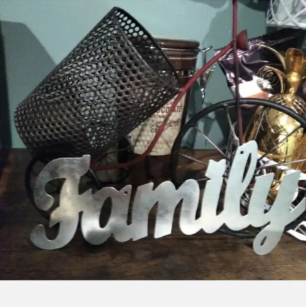 Family Sign Metal Sign